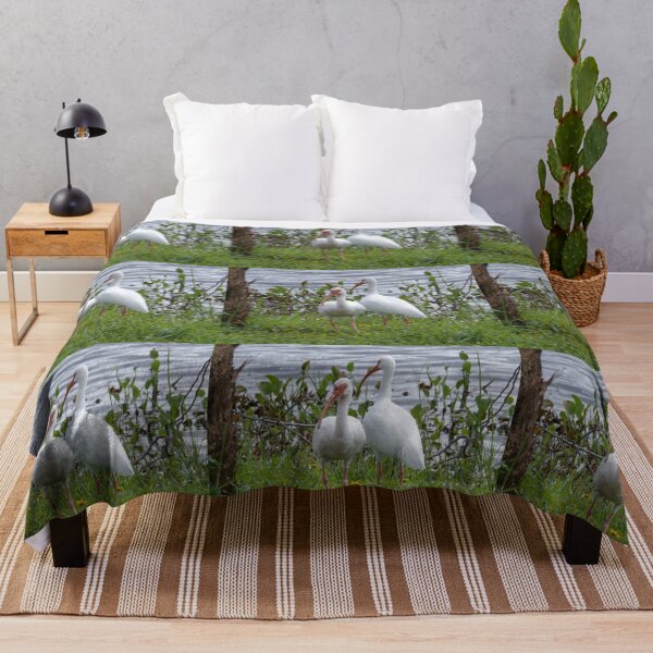 Item preview, American White Ibises designed and sold by SquaresArt.