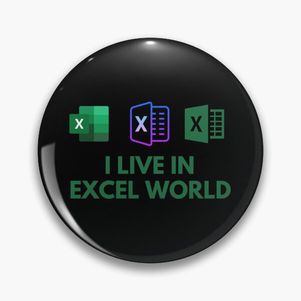 Item preview, ¡Vivo en el mundo de Excel! designed and sold by Nicolasmoreau.