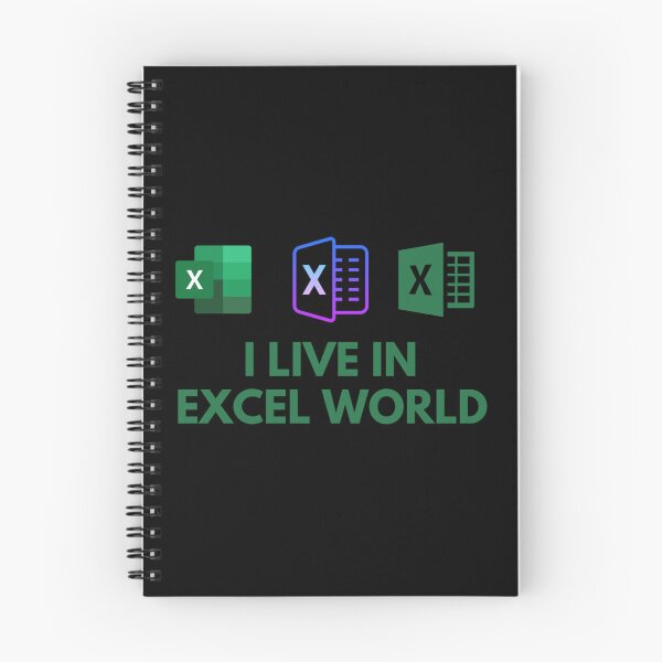 Item preview, I Live In Excel World!   designed and sold by Nicolasmoreau.