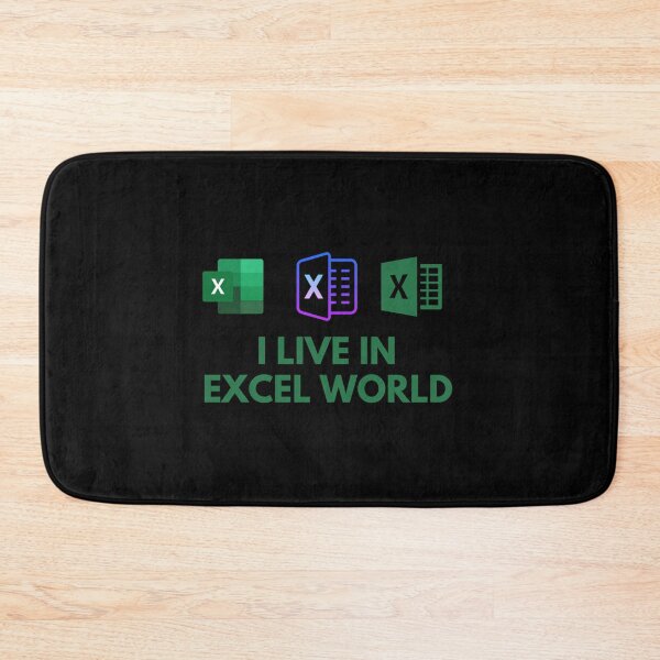 Item preview, I Live In Excel World!   designed and sold by Nicolasmoreau.