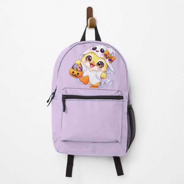 Item preview, Kawaii Ghost Duckling Sticker Art – Cute Chibi Halloween Illustration designed and sold by MagicMakerPh.