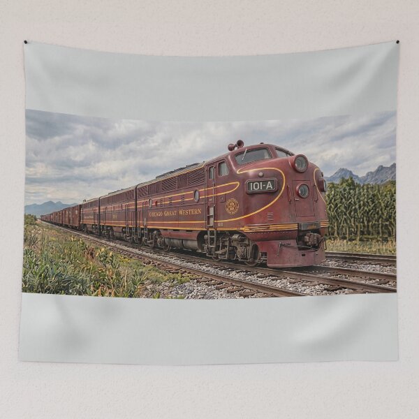 Item preview, Chicago Great Western EMD F3 101-A designed and sold by Trains-and-Rail.