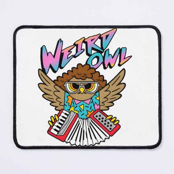 Item preview, Quirky Owl Music Fan Art | ⭐⭐⭐⭐⭐ designed and sold by Rit-Negative.