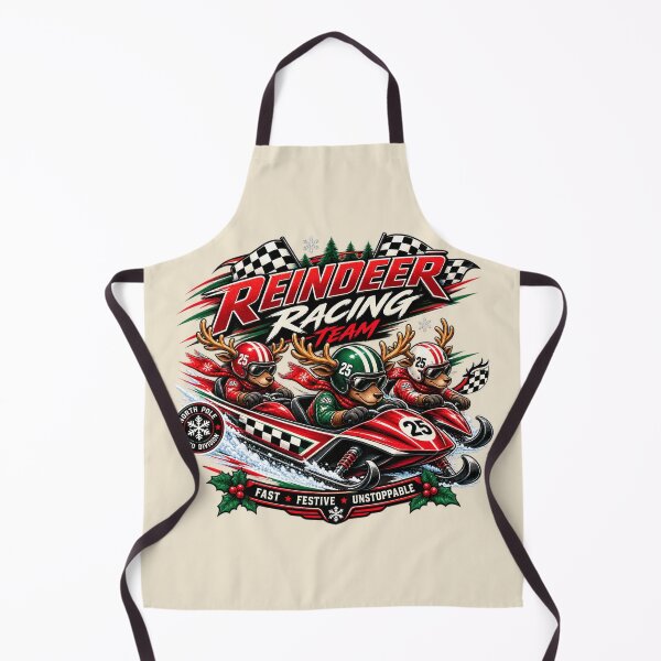 Item preview, Reindeer Racing Team – Christmas Racing designed and sold by warlistop.