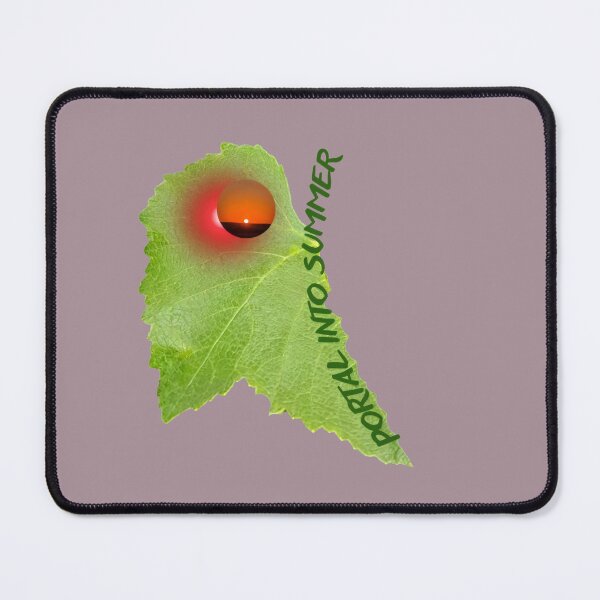 Item preview, Portal Into Summer Surreal Leaf Sunset Art designed and sold by mimikaka.