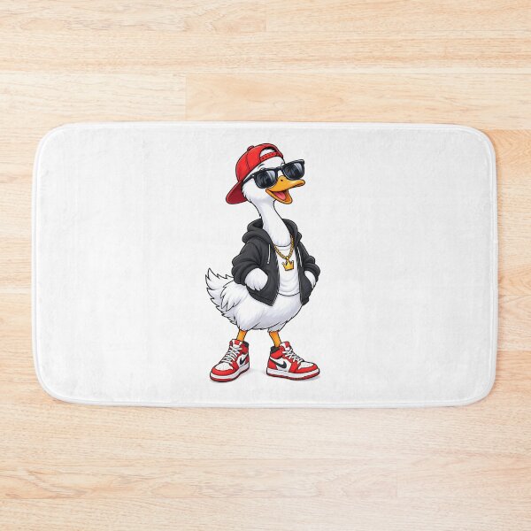Item preview, Cool Street Goose Cartoon Vector T-Shirt Design designed and sold by : CraftyVibes.