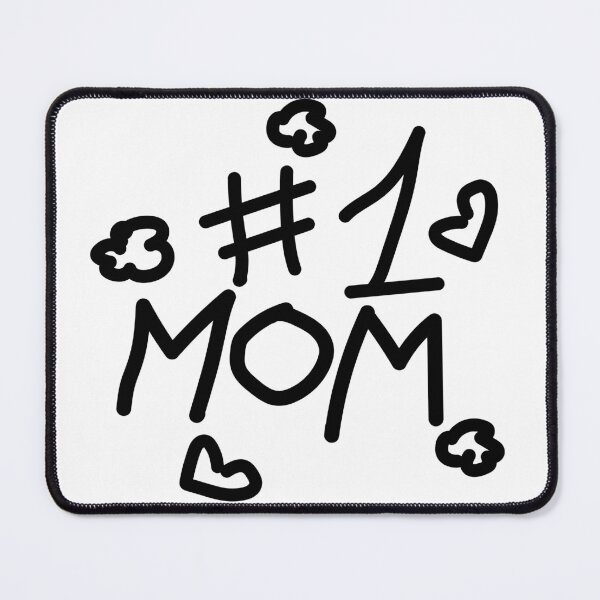 Item preview, #1 mom - child's writing designed and sold by Wolagno.