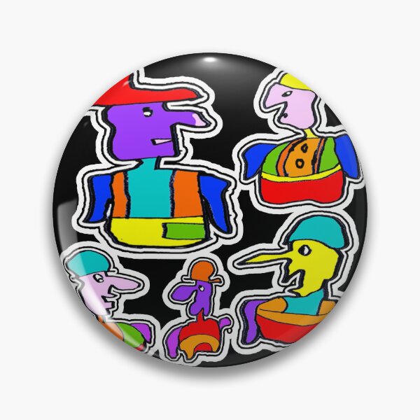 Item preview, Colorful figures designed and sold by splayxart.