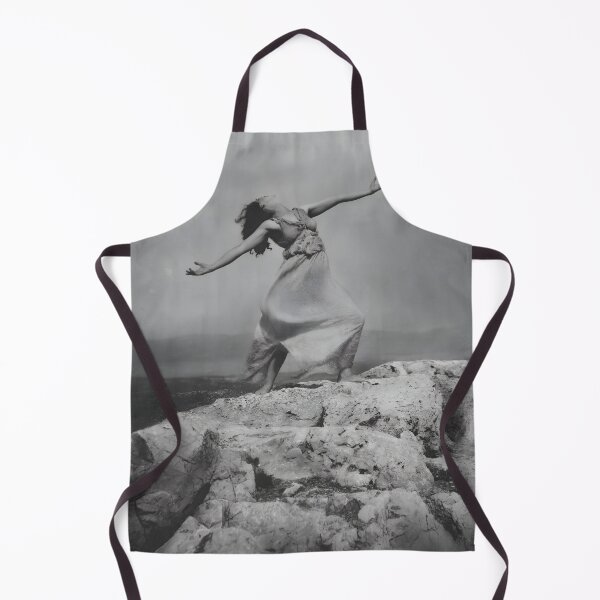Item preview, Fotografía antigua en blanco y negro de Therese Duncan bailando en la Acrópolis. designed and sold by Astrid Arkhangelsky.