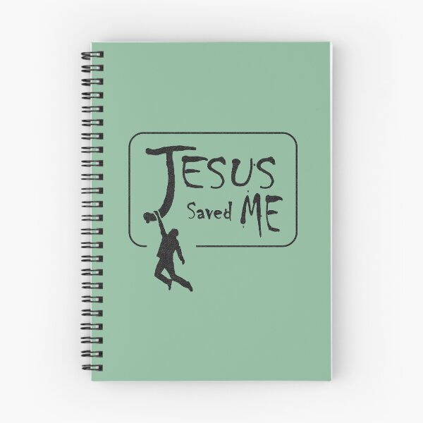 Item preview, Jesus Saved Me - Minimal Christian Typography & Faith Art | Black designed and sold by ZechJohnRB.