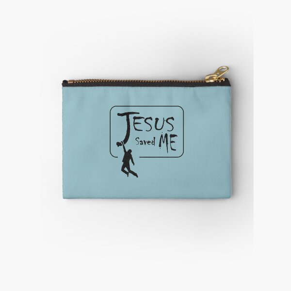 Item preview, Jesus Saved Me - Minimal Christian Typography & Faith Art | Black designed and sold by ZechJohnRB.