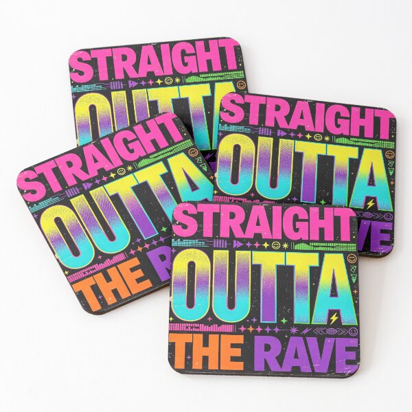 Item preview, Straight Outta The Rave designed and sold by Terrace-Cartel.