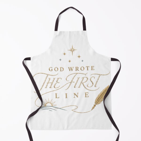 Item preview, God Wrote The First Line T-Shirt, Christian Writer Gift, Faith Based Author Graphic Tee, Inspirational Writing Lover Gift designed and sold by youssef21.