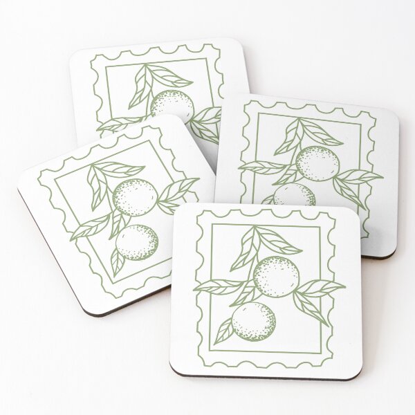 Item preview, Simplified Orange Stamp designed and sold by Tia Thompson.