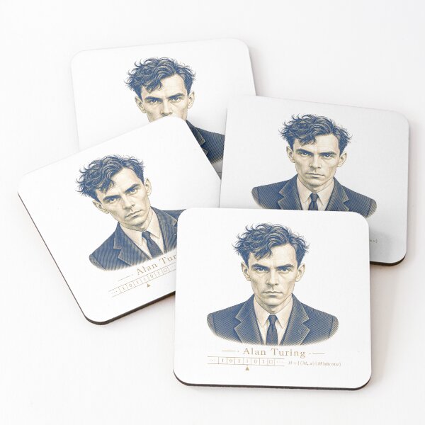 Item preview, Alan Turing — Father of Computer Science | Science Heroes designed and sold by Art&Fun.