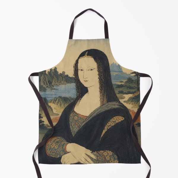 Item preview, Mona Lisa in Japanese Ukiyo-e Style designed and sold by theartmess.