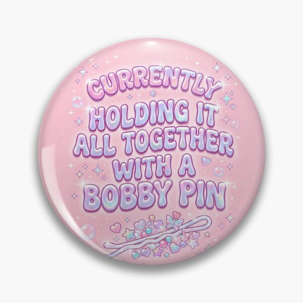 Item preview, Holding All Together With Bobby Pin designed and sold by ART ATTACK ZONE.