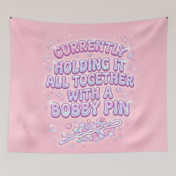 Item preview, Holding All Together With Bobby Pin designed and sold by ART ATTACK ZONE.