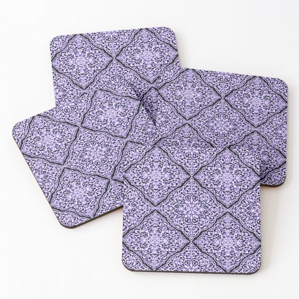Item preview, Vintage Islamic Floral Damask Pattern (V.5) – Elegant Arabesque Design designed and sold by D-Islamic.