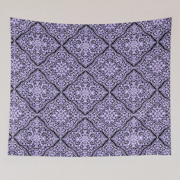 Item preview, Vintage Islamic Floral Damask Pattern (V.5) – Elegant Arabesque Design designed and sold by D-Islamic.
