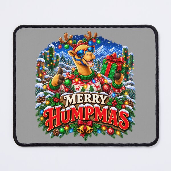 Item preview, Merry Humpmas  Funny Christmas Camel – Gift – Camel Santa Is Coming To Town – Funny Camel T-Shirt Gift for Camel Lovers designed and sold by Camel & Quirk.