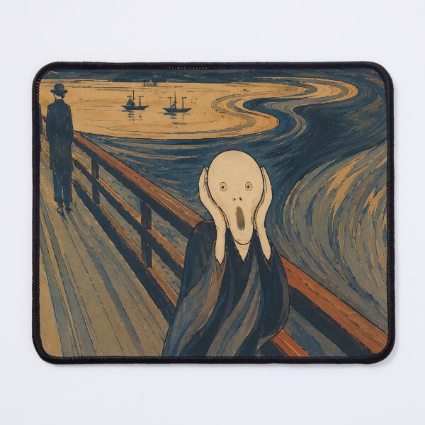 Item preview, The Scream in Japanese Ukiyo-e Style designed and sold by theartmess.