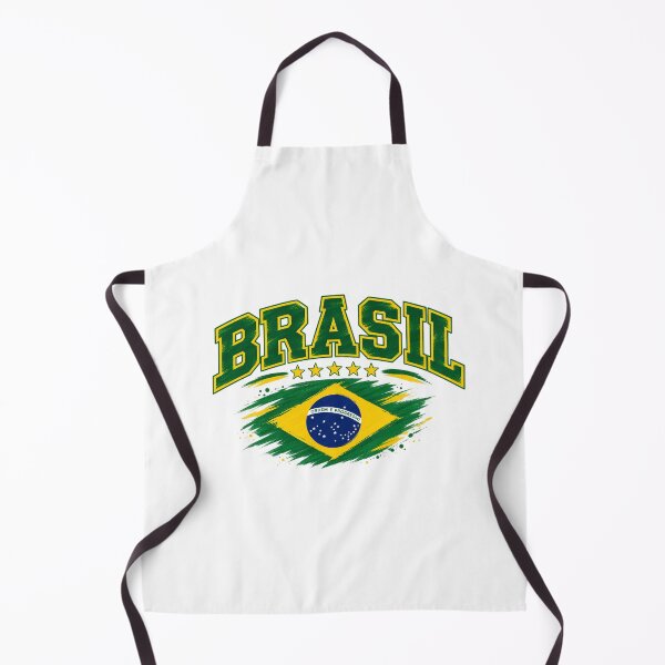 Item preview, Vintage Brazilian Flag Graphic Brazil Pride Brasil Brush Style designed and sold by JrNergal.