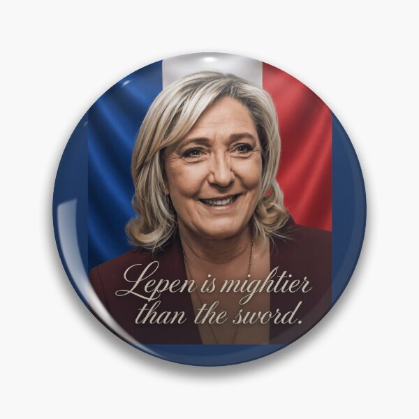 Item preview, Marine Le Pen Is Mightier Than The Sword designed and sold by Flirt-Teez.