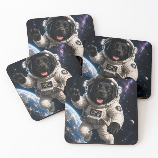 Item preview, Space Lab – Labrador Astronaut Dog designed and sold by Goodthingstree.