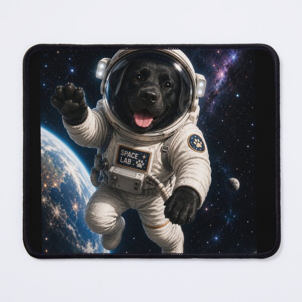 Item preview, Space Lab – Labrador Astronaut Dog designed and sold by Goodthingstree.