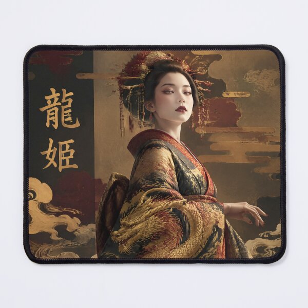 Item preview, Japanese Dragon Geisha | Dragon Princess Japanese Art designed and sold by kaxymax.