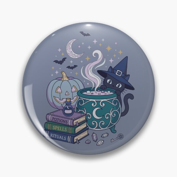 Item preview, Cute Black Cat Witch designed and sold by JEMAR Designs.