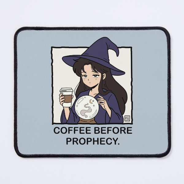 Item preview, Coffee Witch Crystal Ball designed and sold by SakuraHaven.