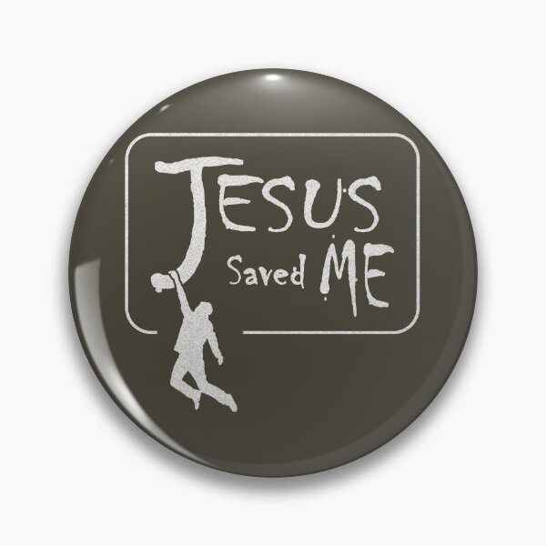 Item preview, Jesus Saved Me - Minimal Christian Typography & Faith Art | White designed and sold by ZechJohnRB.