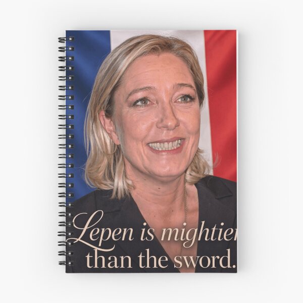 Item preview, Marine Le Pen Is Mightier Than The Sword designed and sold by Flirt-Teez.