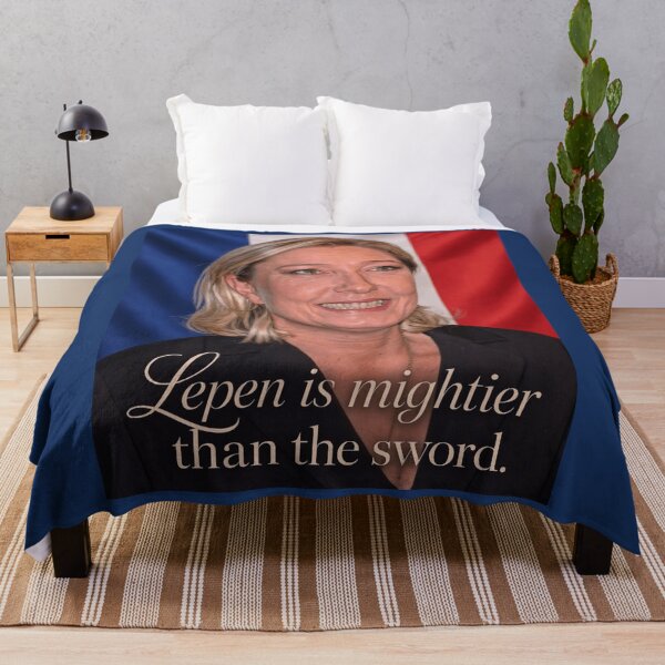 Item preview, Marine Le Pen Is Mightier Than The Sword designed and sold by Flirt-Teez.
