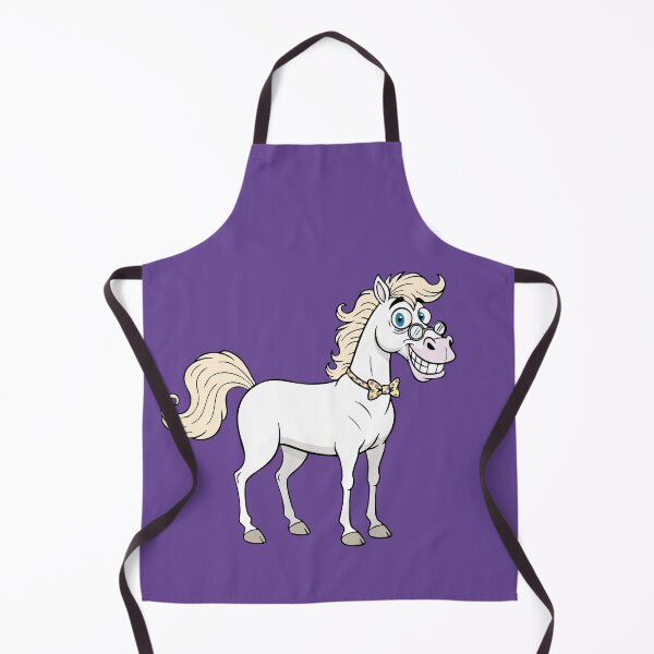 Item preview, A cartoon drawing of the Arabian horse Abbayan designed and sold by Cheval-de-coeur.