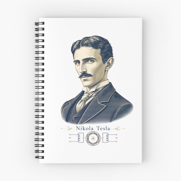 Item preview, Nikola Tesla — Master of Electricity | Science Heroes designed and sold by Art&Fun.