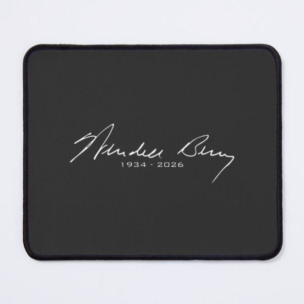 Item preview, Wendell Berry Signature Quote Art | American Farmer Writer | Limited Edition designed and sold by nerdycrafty66.