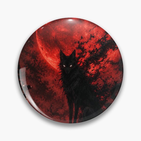 Item preview, Crimson Moon Samurai Fox designed and sold by Pure Craft.