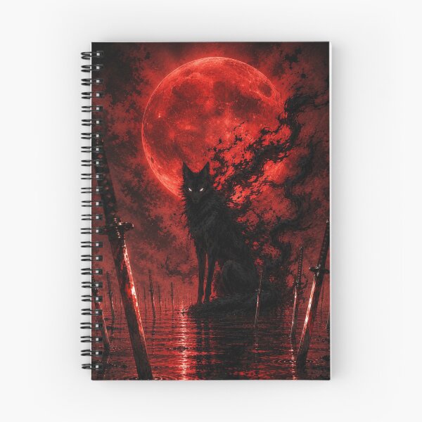 Item preview, Crimson Moon Samurai Fox designed and sold by Pure Craft.
