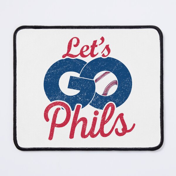 Item preview, Vintage Let's Go Phils Distressed Phillies Sports Baseball Team Spirit designed and sold by RockTheFeal.