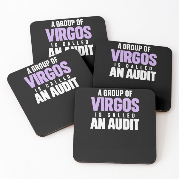 Item preview, Funny A Group Of Virgos Is Called An Audit Zodiac Joke Art designed and sold by elderberry.