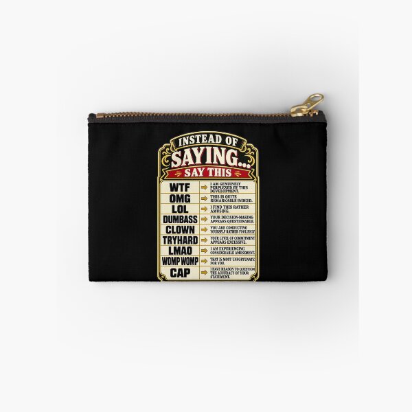 Item preview, Internet Slang In Overly Formal Language designed and sold by elderberry.