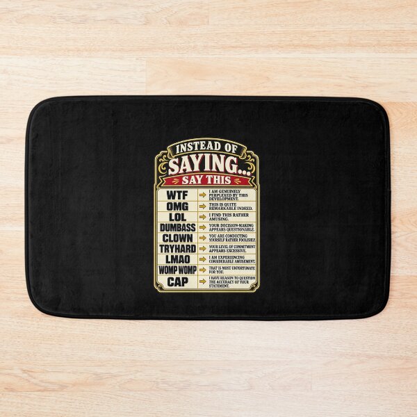 Item preview, Internet Slang In Overly Formal Language designed and sold by elderberry.