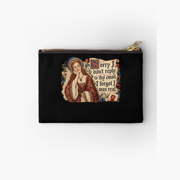 Item preview, I Forgot I Was Real Medieval Email Humor designed and sold by elderberry.