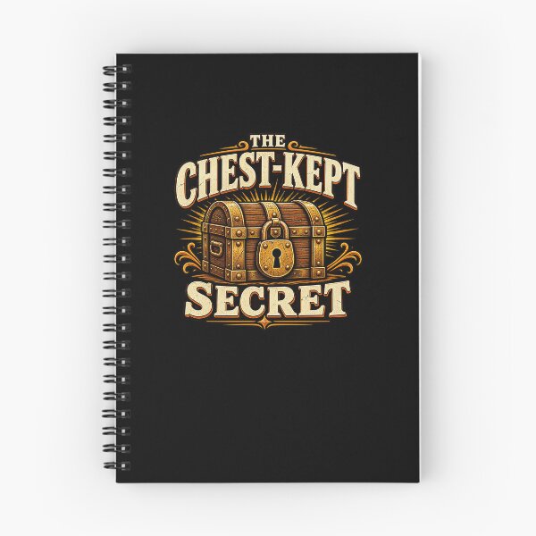 Item preview, Funny The Chest-Kept Secret Funny Treasure Pun Art designed and sold by elderberry.