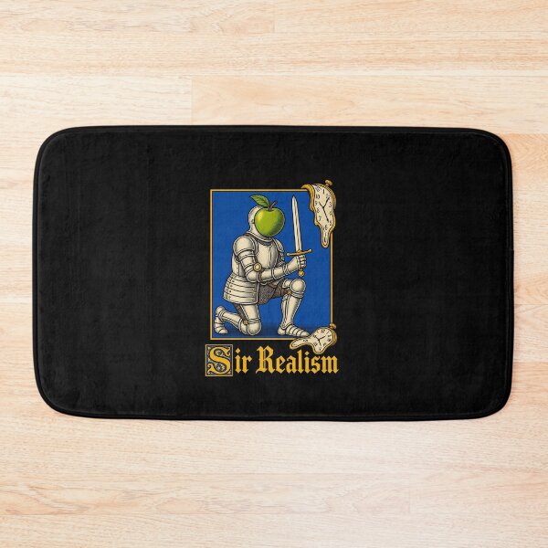 Item preview, Funny Sir Realism Knight With Melting Clocks Art designed and sold by elderberry.