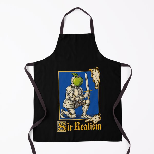 Item preview, Funny Sir Realism Knight With Melting Clocks Art designed and sold by elderberry.
