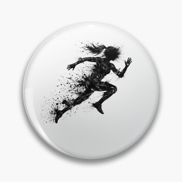 Item preview,  Speed & Motion – Black Ink Run Runner Running Women Female Fitness designed and sold by SOUFIANE1991.